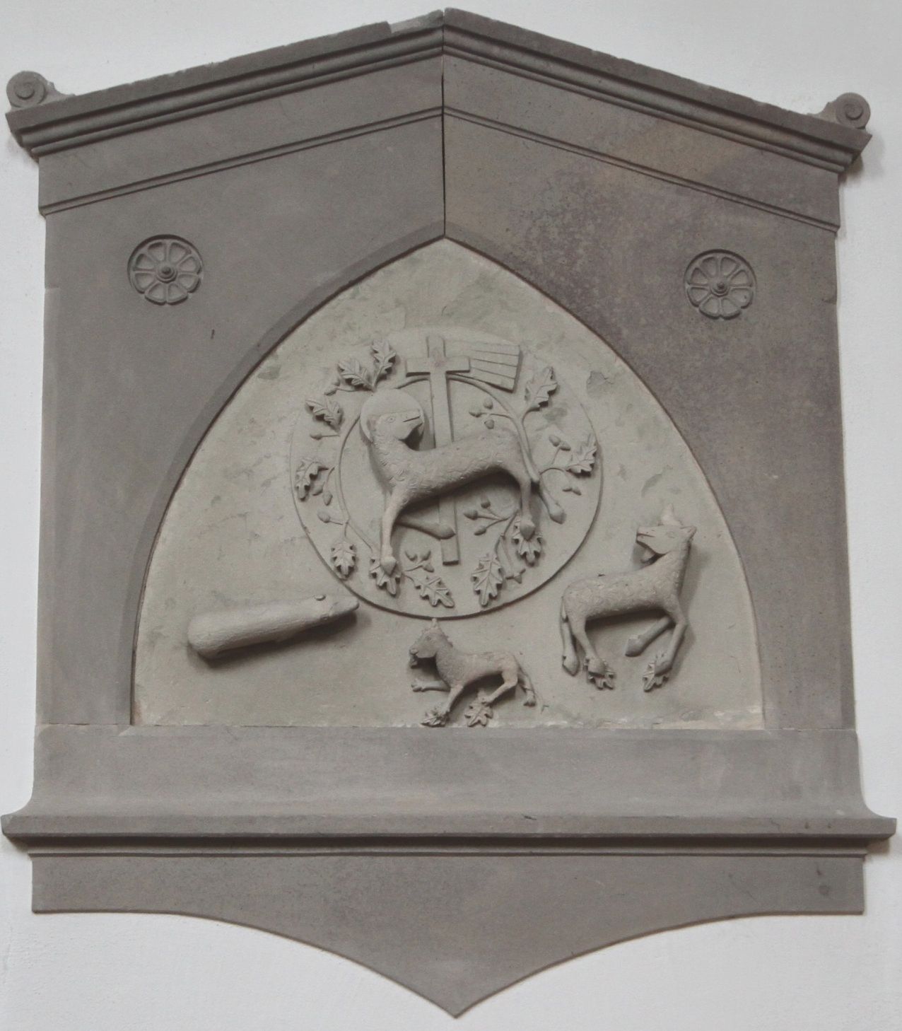Tympanon Johanniskirche Kloster Kirchberg